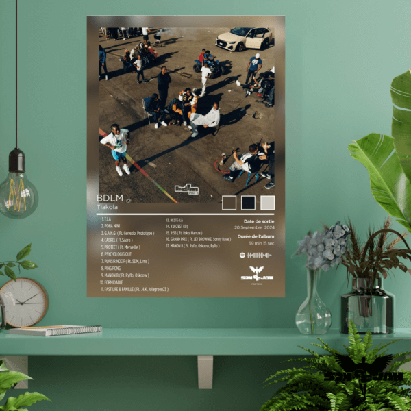 2 Poster Tiakola – BDLM ( A3 )