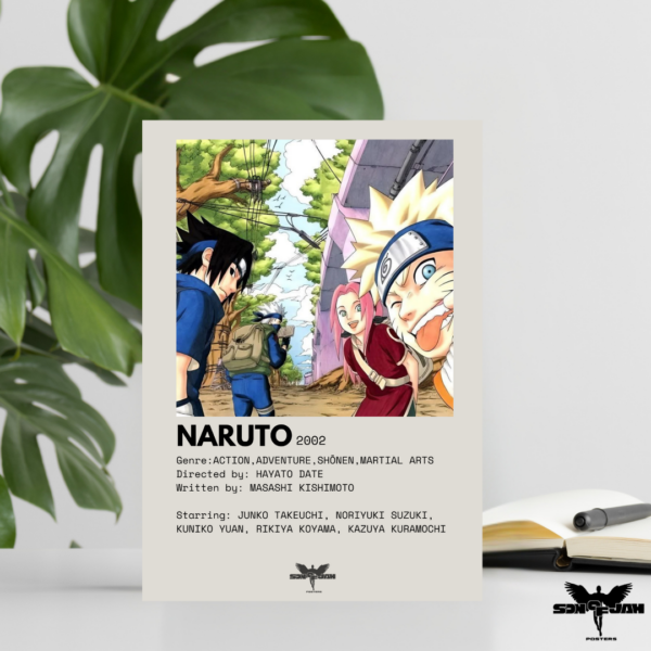 Poster Naruto – Art Épique de l'Univers Ninja ( A3 )