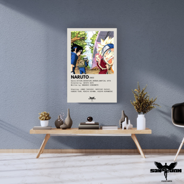Poster Naruto – Art Épique de l'Univers Ninja ( A3 )