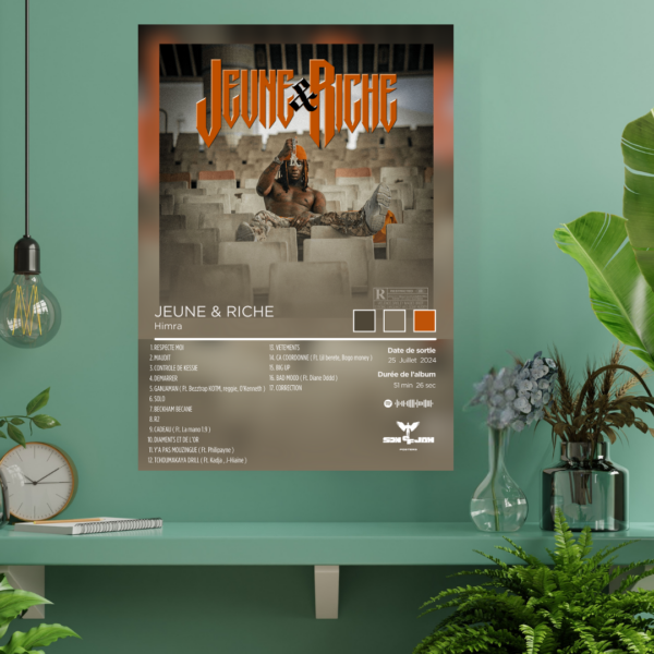 Poster Himra- Jeune & Riche ( A3 )