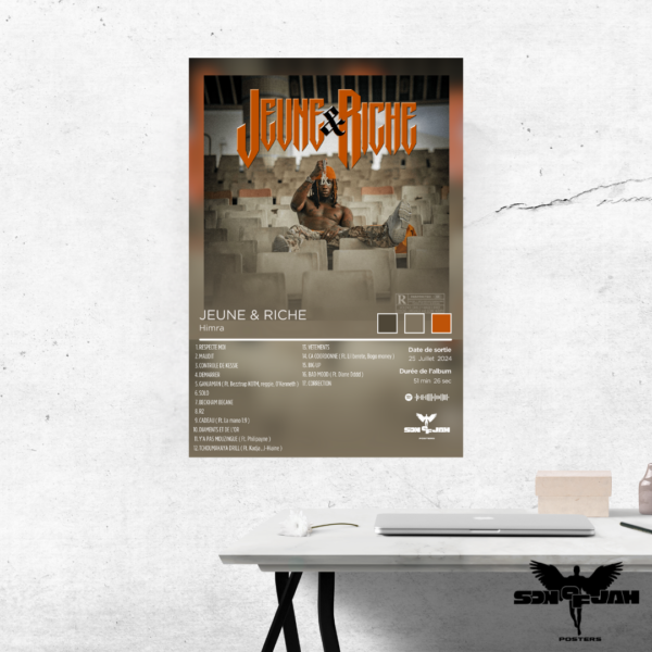 Poster Himra- Jeune & Riche ( A3 )