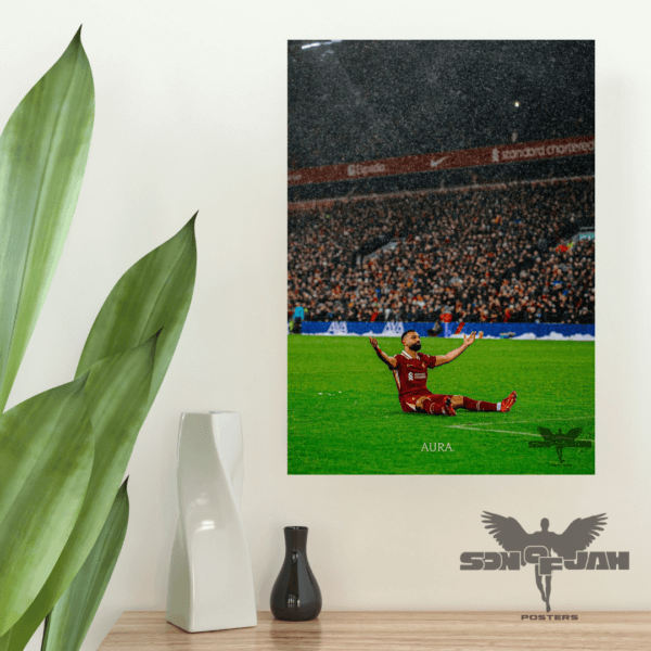 Beige Neutral Wall Frame Mockup Instagram Post Poster "AURA" ( A3 )