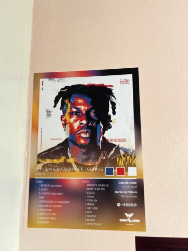 Poster Didi B - DIYILEM & BAZARHOFF : GENIUS ( A3 ) photo review