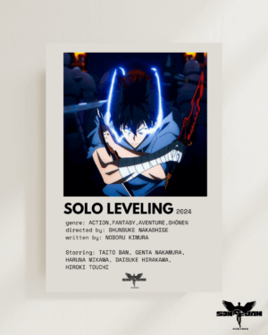 Poster Solo Leveling – L'Ascension d'un Héros ( A3 )