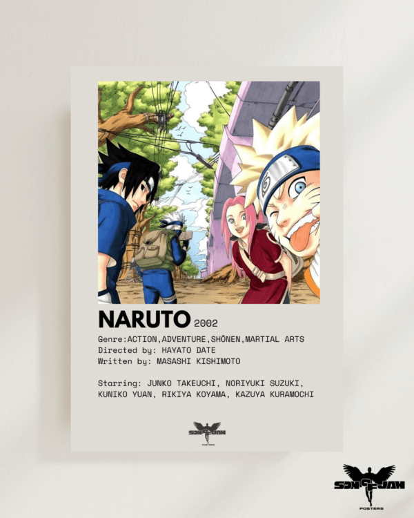 Poster Naruto – Art Épique de l'Univers Ninja ( A3 )