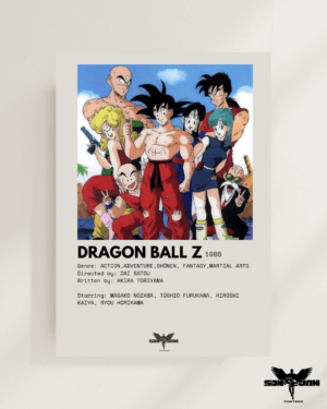 Poster Dragon Ball Z – L’Art de la Puissance ( A3 )