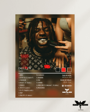 Copie de White and Cream Minimalist Photo Frame Mockup Instagram Post Poster Gazo - Drill FR ( A3 )